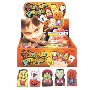 Pelottavat Halloween Sorminuket Display-pakkauksessa (96 kpl)