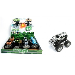 Suuret Kitkamoottori Monsteriautot Display-laatikossa (12 kpl)