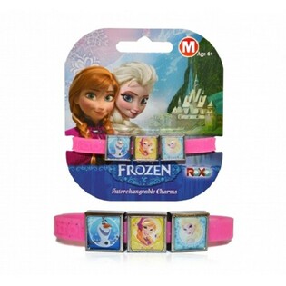 Frozen-rannekorut 3 vaihdettavalla charmilla (24 kpl)