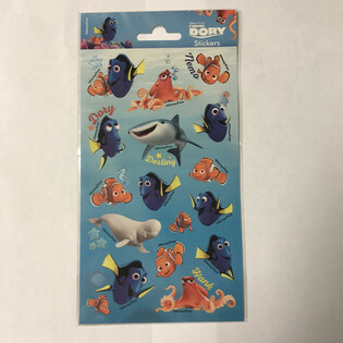 TARRAT: DISNEY DORYA ETSIM&Auml;SS&Auml;, Koko 20 x 10 cm (10 kpl)