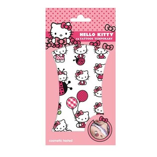 HELLO KITTY Siirtokuvatatuoinnit - Koko 20 x 10 cm (10 kpl)