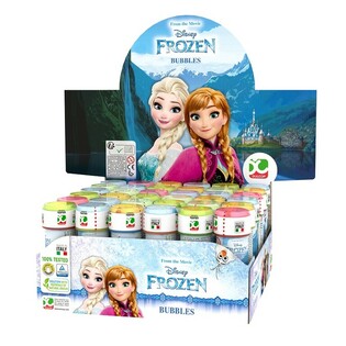 FROZEN SAIPPUAKUPLAT, 60ML (36 kpl)