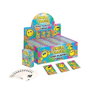 MINI-PELIKORTIT &ndash; MALLI: SMILEY DISPLAYSSA (24 kpl)