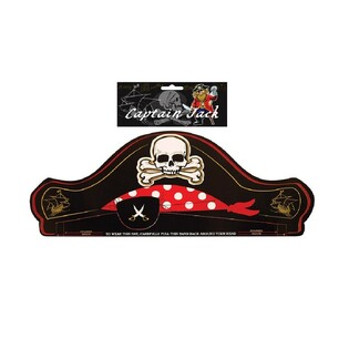 Merirosvohattu CAPTAIN JACK (1 pussi 6 kpl)
