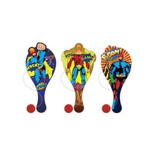 SUPERSANKARI PADDLE BAT -PELI (24 kpl)