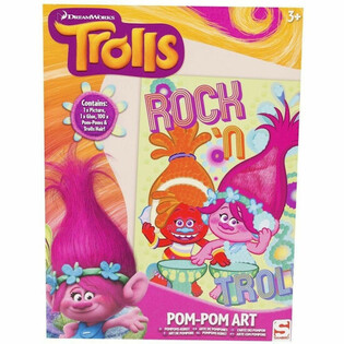 TROLLS TEE-SE-ITSE POMPOM-TAIDETEOS (48 kpl)