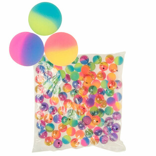 Frosted-pomppupallot Mix &Oslash; 2.7 cm (100 kpl)