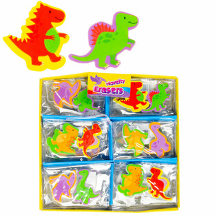 2 kpl DINO-pyyhekumisetti telineess&auml; (36 kpl)