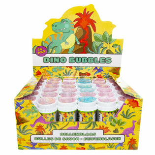 Dinosaurus Saippuakuplat 50ml Display-laatikossa (36 kpl)