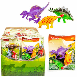 3 Dinoa Pussissa (60 kpl)