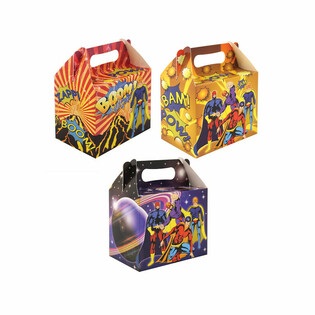 MENUBOX &ndash; SUPERHERO &ndash; 14 x 9,5 x 18 cm (24 kpl)