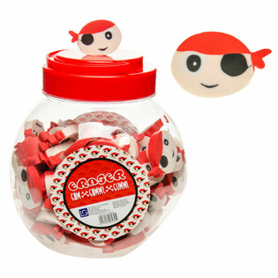 Piraattipyyhekumi purkissa (100 kpl)