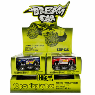 Poliisi Monster Truck -setti (12 kpl)
