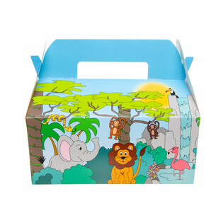 MENUBOXI JUNGLE - 22,5 x 12 x 9,5 cm (24 kpl)