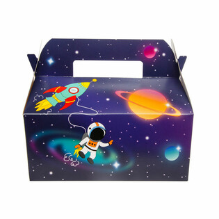 Avaruus / Space Lasten Ateriaboksit - 22,5 x 12 x 9,5 cm (24 kpl)