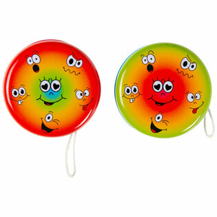 Metallinen Smiley Jojo (24 kpl)