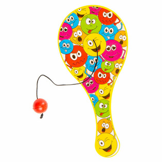 Smiley-mela ja pallo kuminauhalla (48 kpl)