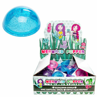 Glitter-ponnahduslelu - Merenneito (48 kpl)
