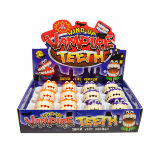 K&auml;velev&auml;t Vedett&auml;v&auml;t Vampyyrinhampaat Display-pakkauksessa (12 kpl)