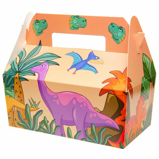 DINOSAURUS-ATERIABOKSI - 22,5 x 12 x 9,5 cm (24 kpl)