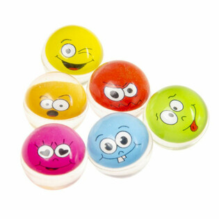 Smiley Pomppupallot &Oslash; 3.2 cm (50 kpl)