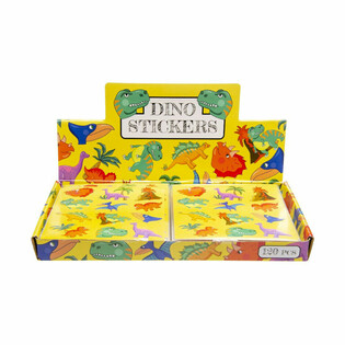 FUN STICKERS &ndash; MALLI: DINOSAURUS (120 kpl)