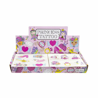 Fun Tattoos - Prinsessat (96 kpl)