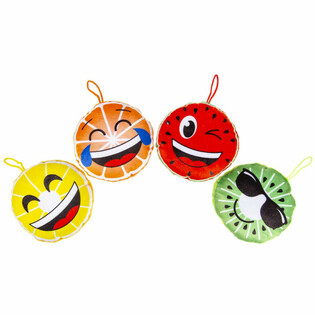 Pehmo Smiley-hedelm&auml;t - Mix (24 kpl)