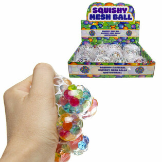 SQUISHY-VERKKOPALLOT DISPLAY-PAKKAUKSESSA (12 kpl)