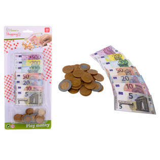 HOME SHOPPING - EURO LEIKKIRAHAT & SETELIT KORTISSA (6 kpl)