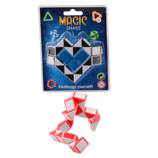 MAGIC SNAKE - 3D-K&auml;&auml;rmepalapeli Kortissa (24 kpl)