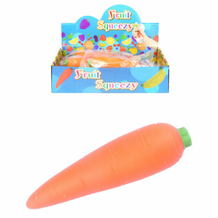 Suuri Squeeze Stretchy Porkkana (12 kpl telineess\u00e4)