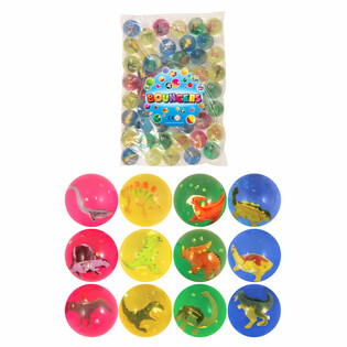 3D Dinosaurus Pomppupallot &Oslash;4,3 cm (50 kpl)
