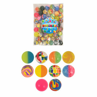Mix Isot Pomppupallot &Oslash;4,3CM (50 kpl)