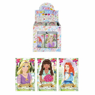 Prinsessa-muistikirjat display-laatikossa (168 kpl)