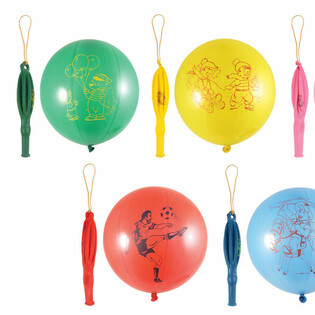 5 kpl Punch-palloja (Bounce-pallot) pakkauksessa