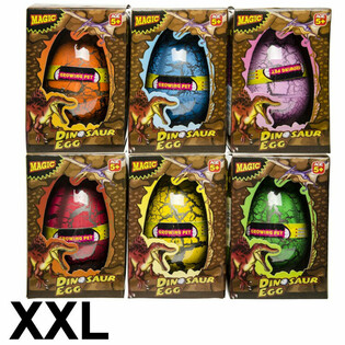 XXL Dinosauruksen Kasvumuna (6 kpl)
