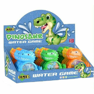 Dinosaurus vesipeli n&auml;ytt&ouml;telineess&auml; (24 kpl)