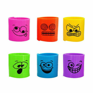 MINI FUNNY FACES KIERRELELUT &Oslash;3.5 CM (6 kpl)