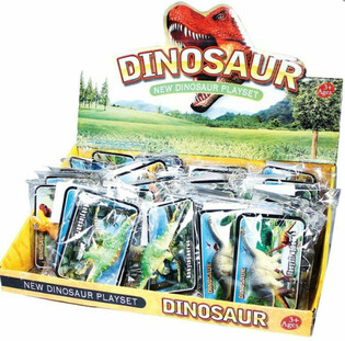Dinosaurus-leikkifiguurit display (36 kpl)