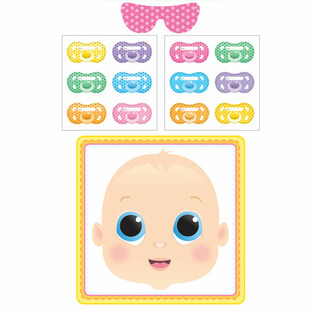 BABY SHOWER -PELI - STICK THE DUMMY (12 kpl)
