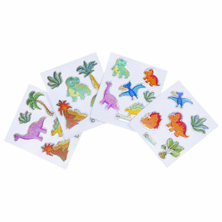 GLITTERTARRAT - MALLI: DINOSAURUS (100 kpl)