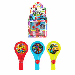 Supersankari Paddle Bat -peli - Display (96 kpl)