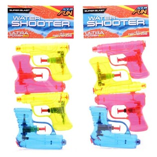 Aqua Fun Vesipyssypakkaus - 4 Kpl, 11 cm