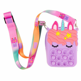 Unicorn / Yksisarvinen Pop-It Laukku Display-laatikossa (24 kpl)