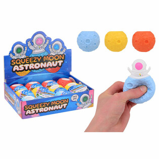 Astronautti Squeezy Kuupallo - Display-laatikossa (12 kpl)