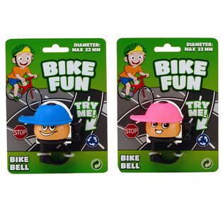 BIKE FUN Lasten polkupy&ouml;r&auml;n kello kortilla (24 kpl)