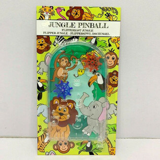 Jungle El&auml;imet Flipperipeli Kortilla (12 kpl)