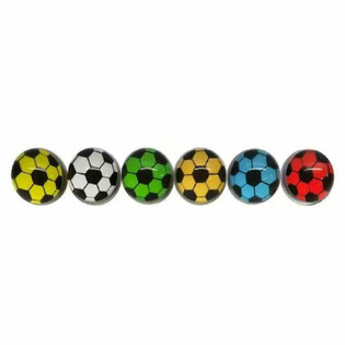 Pomppupallot Jalkapallo Mix - &Oslash; 3,2 cm (50 kpl)