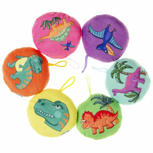 Pehmodinosaurus - Halkaisija: 10 cm (48 kpl pakkaus)